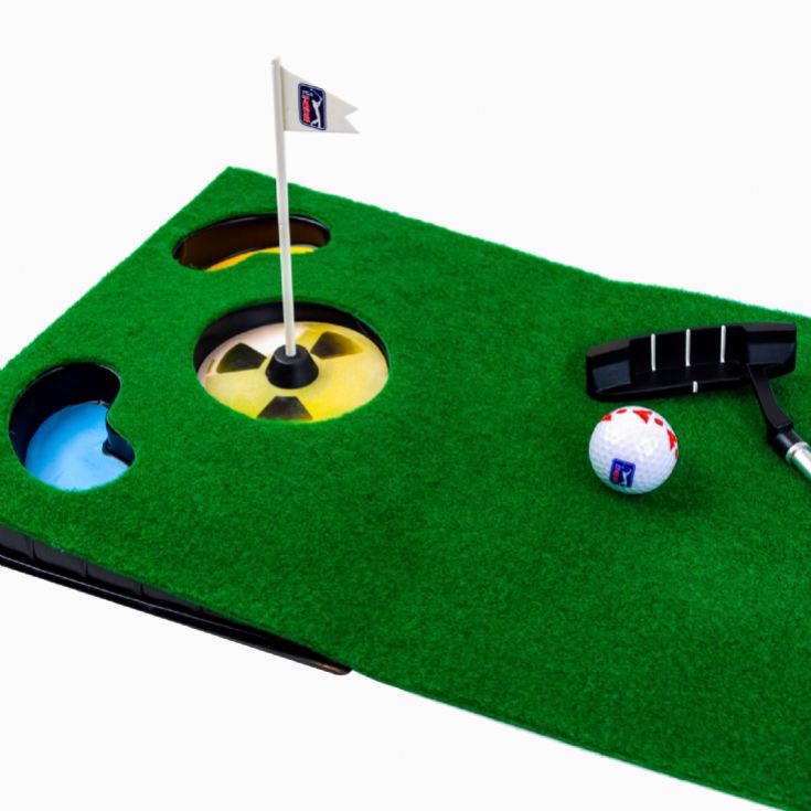 PGA Tour 6ft Home & Office Putting Mat with Collapsible Putter product image