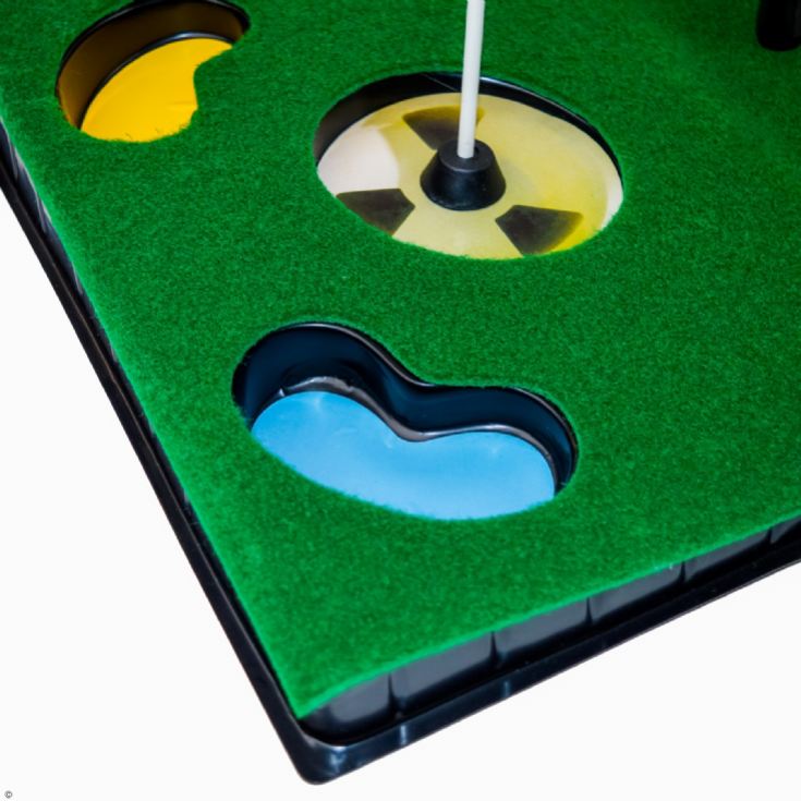PGA Tour 6ft Home & Office Putting Mat with Collapsible Putter product image