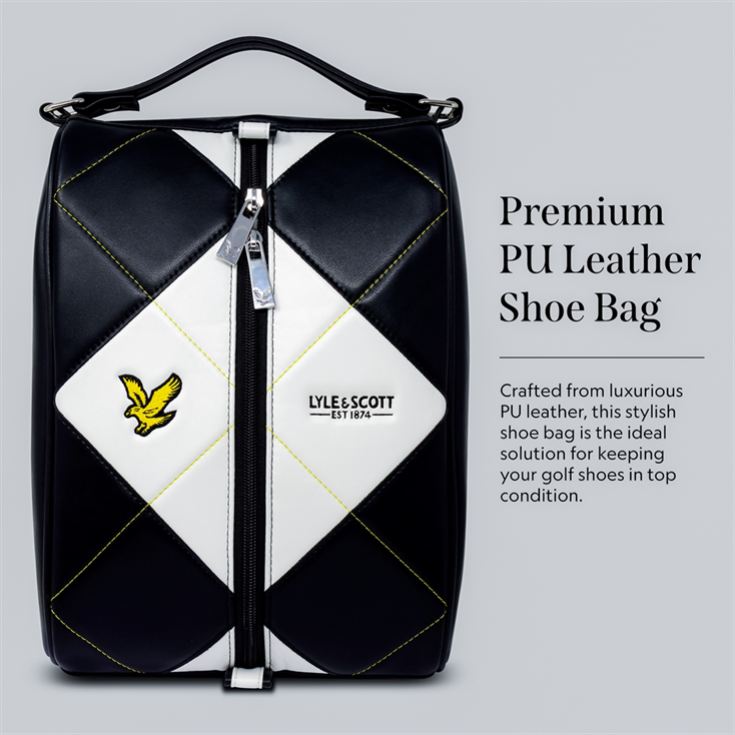 Lyle & Scott Argyle Golf Shoebag product image