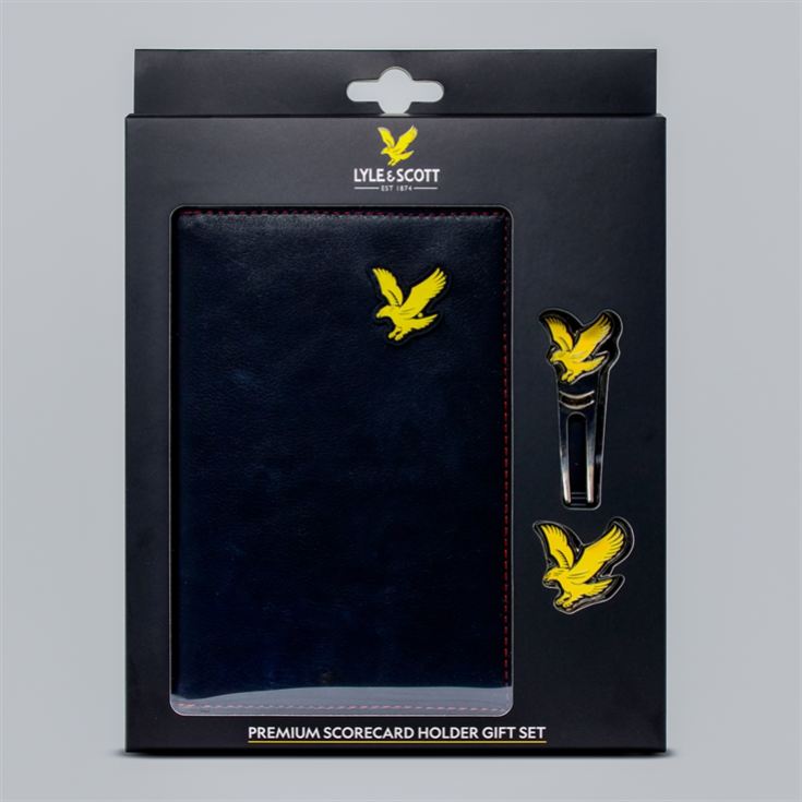 Lyle & Scott Premium Golf Scorecard Gift Set product image