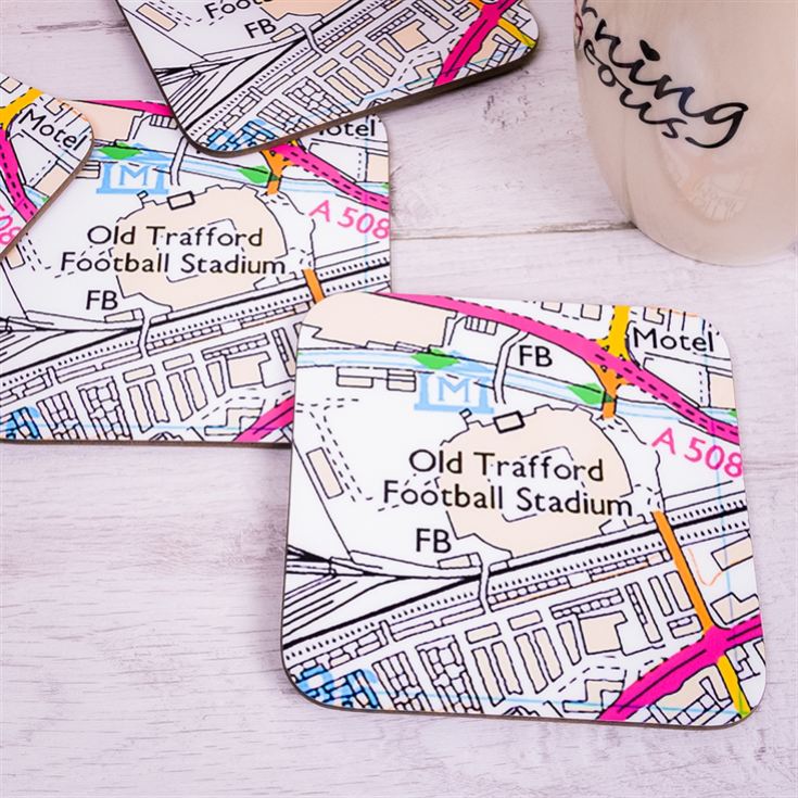 Set of 4 Football Ground Location Coasters product image