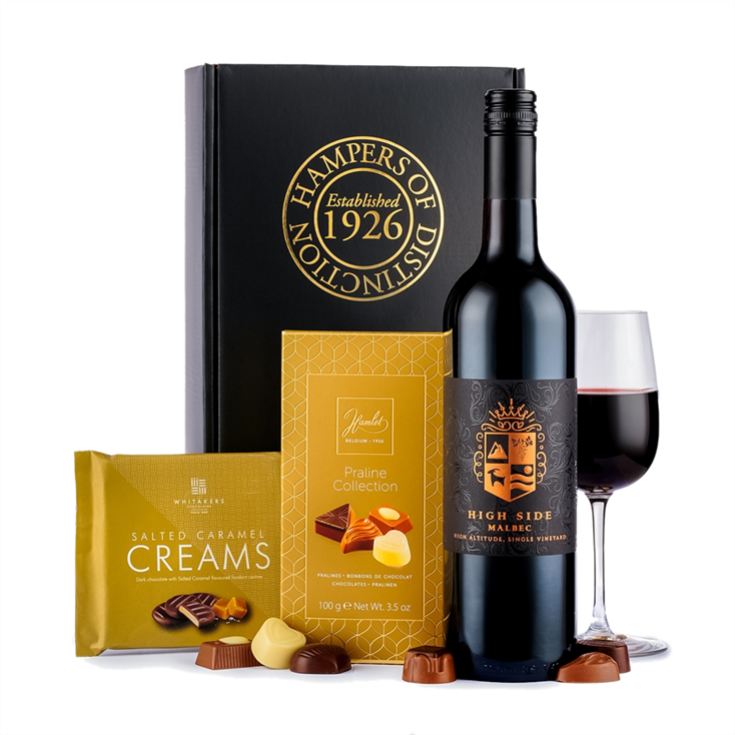 Red Wine & Chocolates Hamper product image