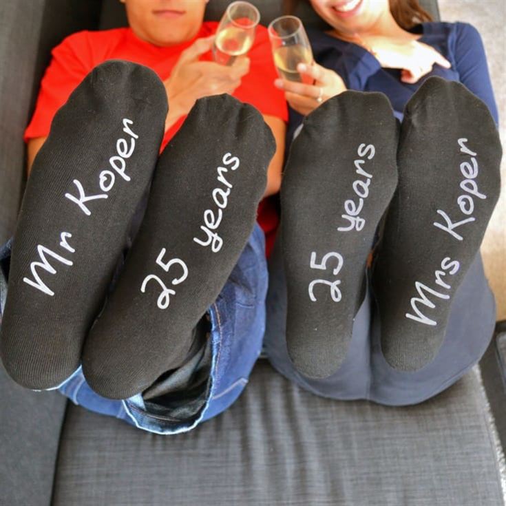 Personalised Anniversary Socks product image
