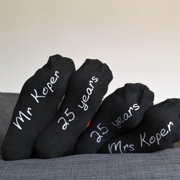 Personalised Anniversary Socks product image