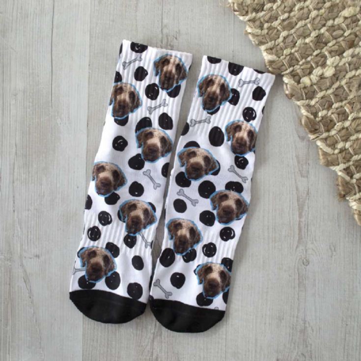 Personalised Dog Photo Socks product image