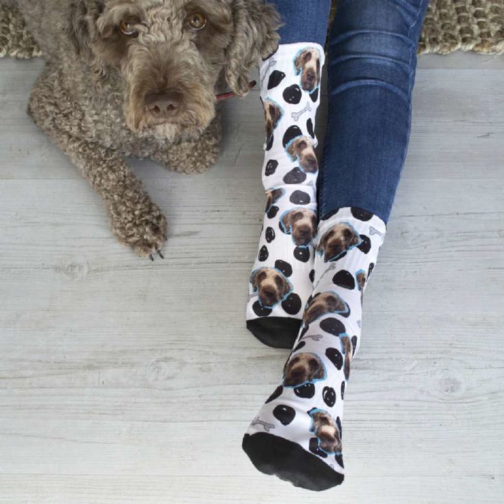 Personalised Dog Photo Socks product image