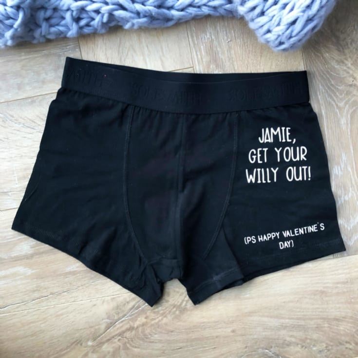 Personalised Cheeky Underwear product image