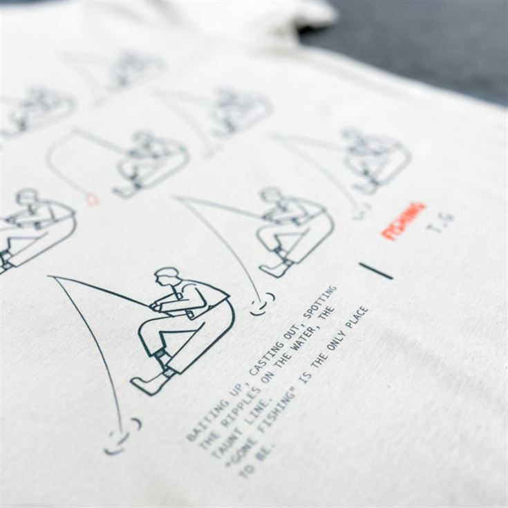 Fishing Illustration T-Shirt product image
