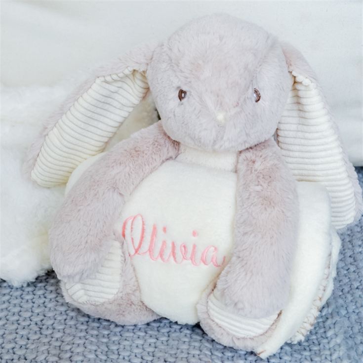 Personalised Bunny Baby Blanket product image