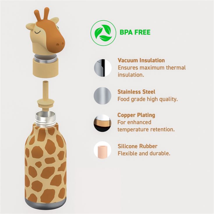 Gerry the Giraffe - Bestie Osobu Water Bottle product image