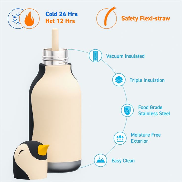 Arlo the Penguin - Bestie Osobu Water Bottle product image