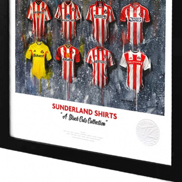 A3 Framed Football Shirt History Prints product image