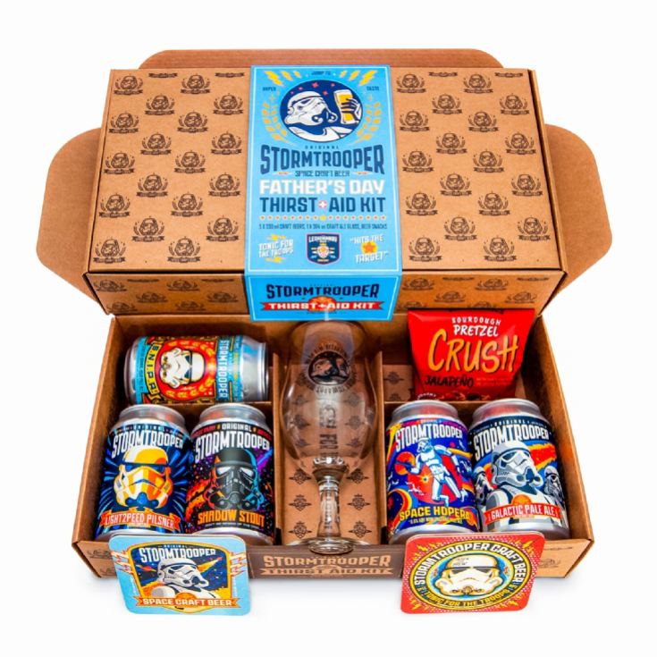 Stormtrooper Father's Day "Thirst Aid Kit" Craft Beer Gift Pack product image