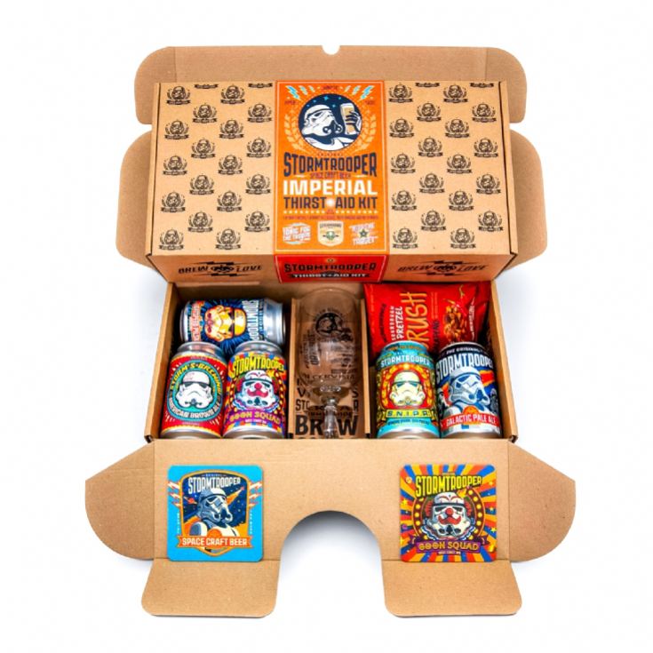 Stormtrooper Imperial "Thirst Aid Kit" Craft Beer Gift Pack product image