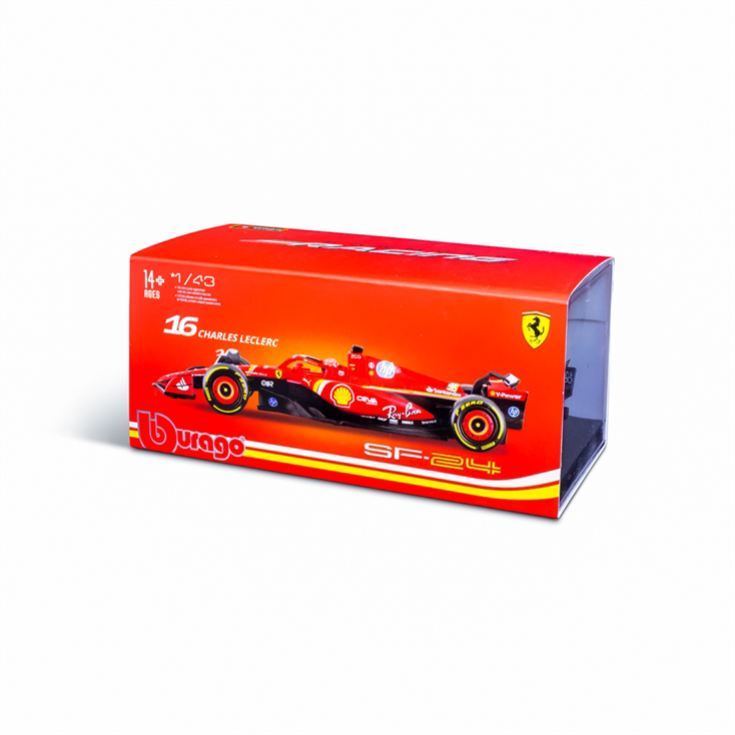 Charles LeClerc's Ferrari 2024 F1 Season Collectors Model Car (1:43 Scale) product image