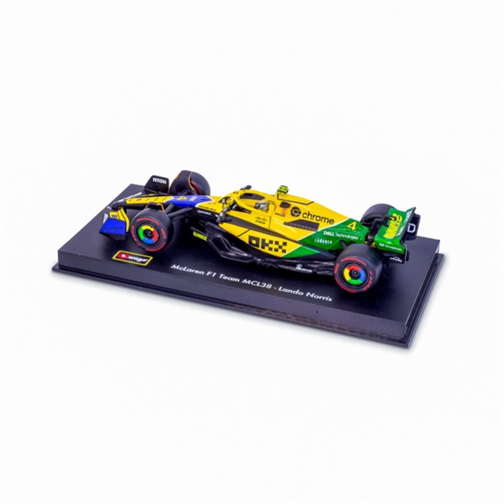Lando Norris McLaren MCL38 2024 F1 Season Collectors Model Car (Senna Monaco Edition) product image