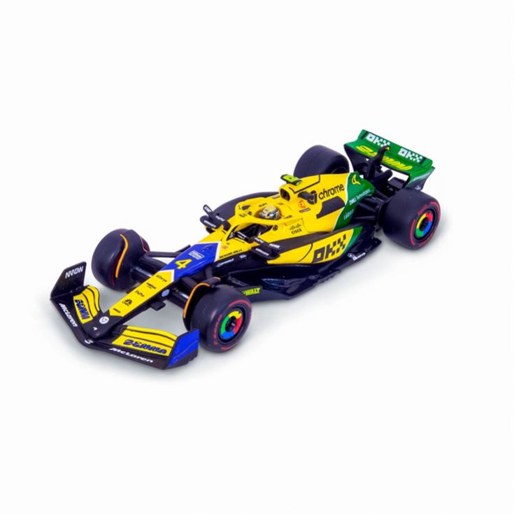 Lando Norris McLaren MCL38 2024 F1 Season Collectors Model Car (Senna Monaco Edition) product image