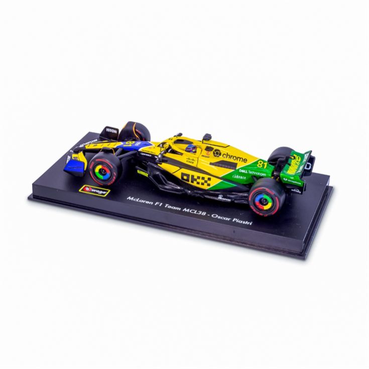 Oscar Piastri McLaren MCL38 2024 F1 Season Collectors Model Car (Senna Monaco Edition) product image