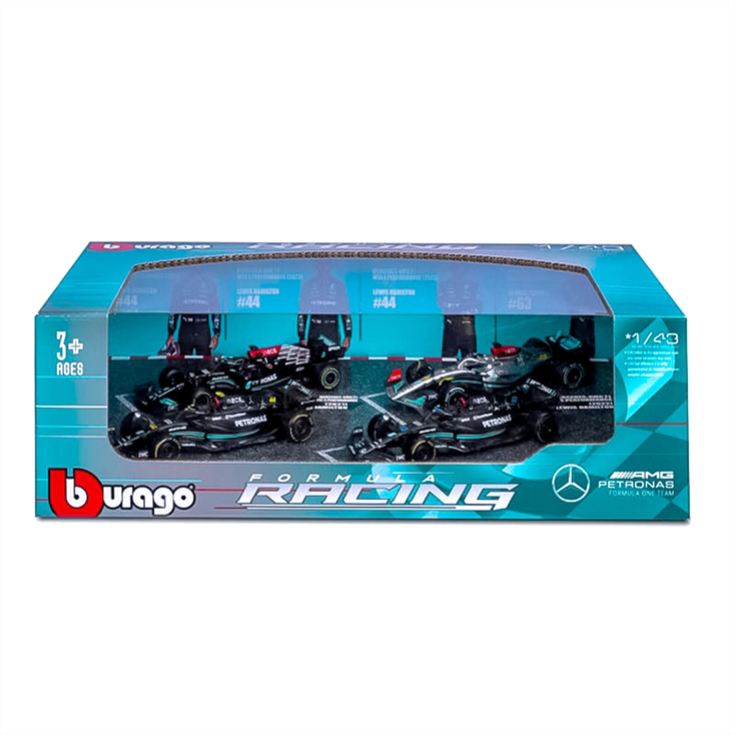 Lewis Hamilton Mercedes F1 British Grand Prix 4 Pack Collectors Model Set (1:43 Scale) product image