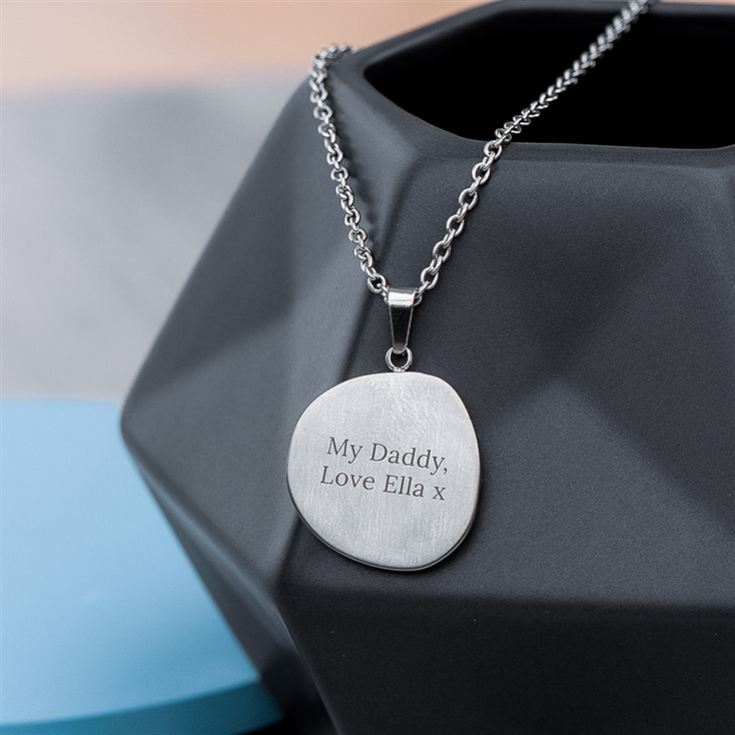 Personalised Men's Compass Amulet Necklaces product image
