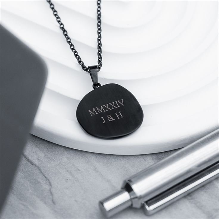 Personalised Men's Compass Amulet Necklaces product image