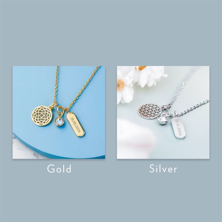 Personalised Mandala Charms Necklaces product image