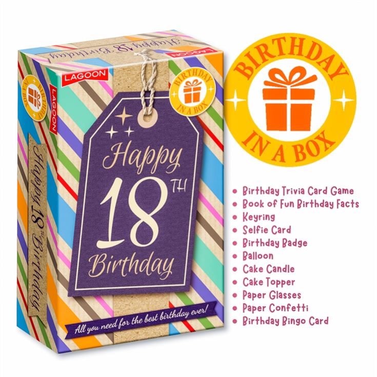 18th Birthday in a Box product image