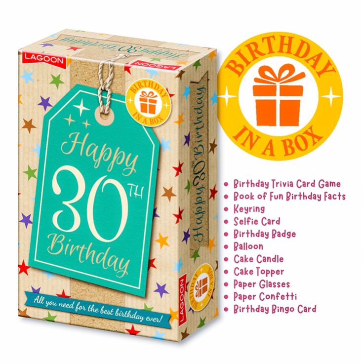 30th Birthday in a Box product image
