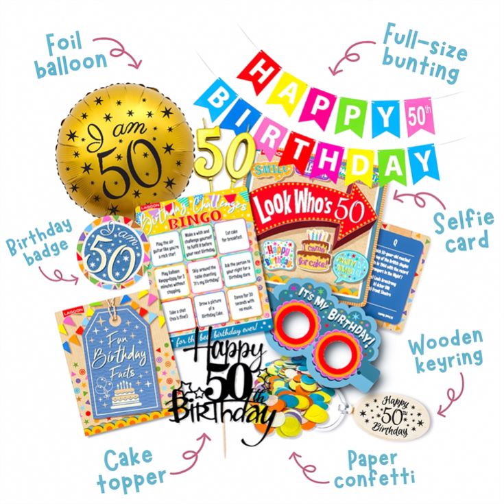 50th Birthday in a Box product image