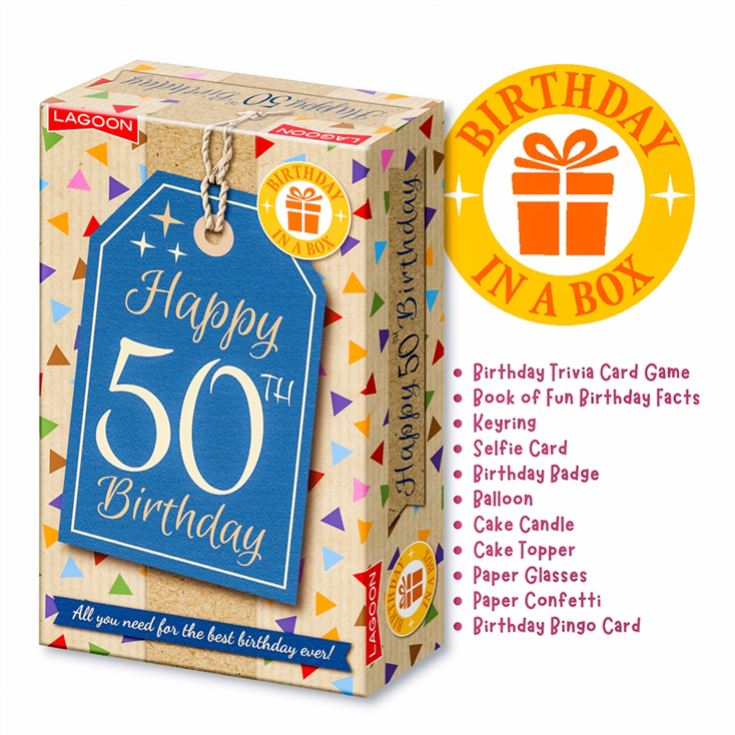 50th Birthday in a Box product image