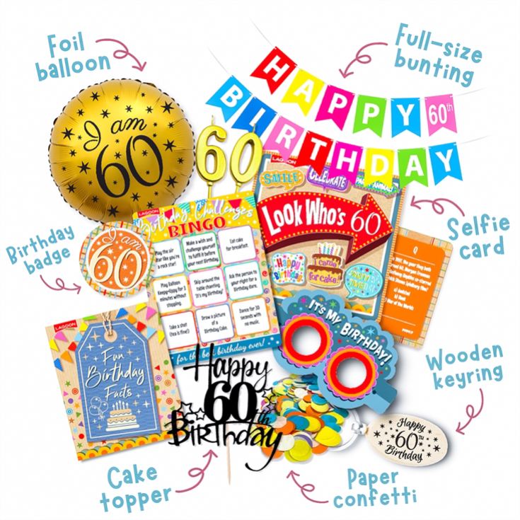 60th Birthday in a Box product image