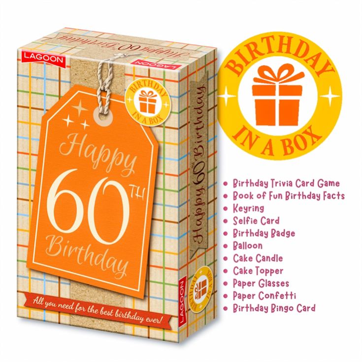 60th Birthday in a Box product image