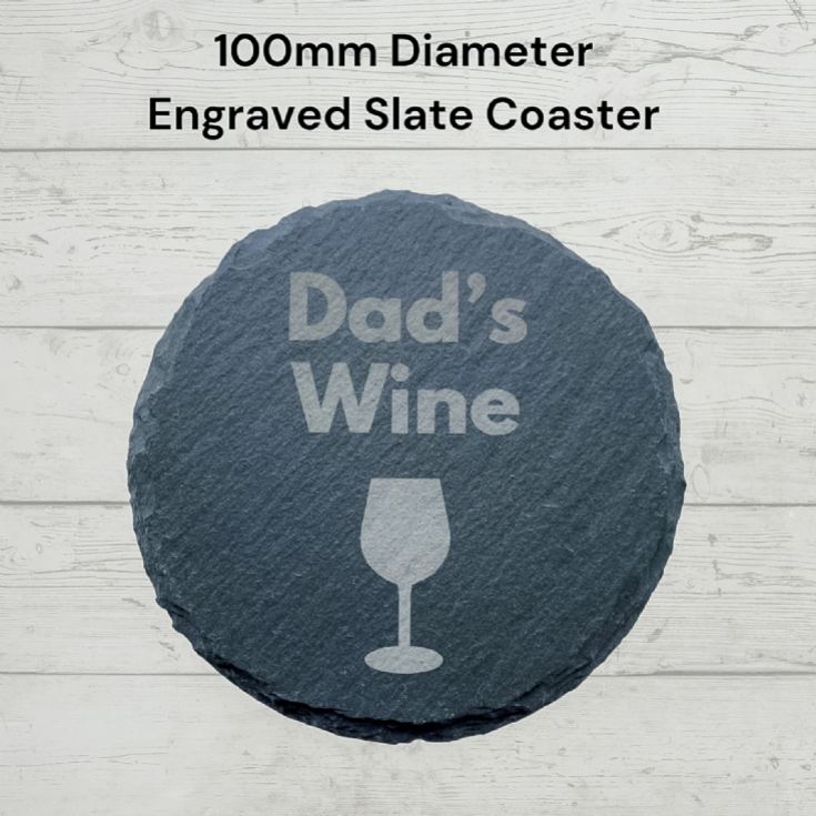 19 Crimes Red Wine & Sauvignon Blanc Gift Sets with "Dad's Wine" Slate Coaster product image