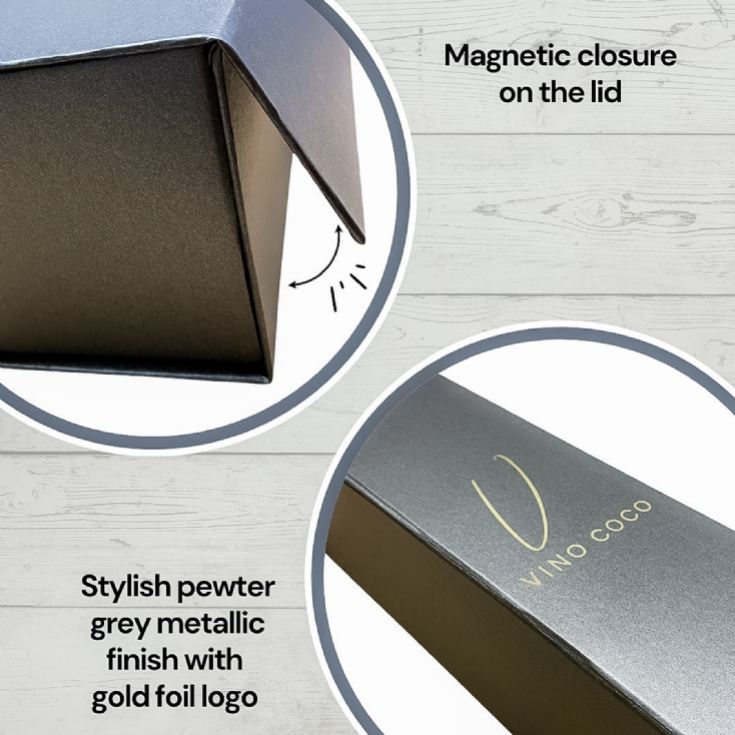 19 Crimes Red Wine & Sauvignon Blanc Gift Sets with "Dad's Wine" Slate Coaster product image