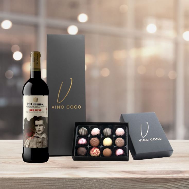 19 Crimes Sauvignon Blanc & Red Wine Truffles Gift Sets product image