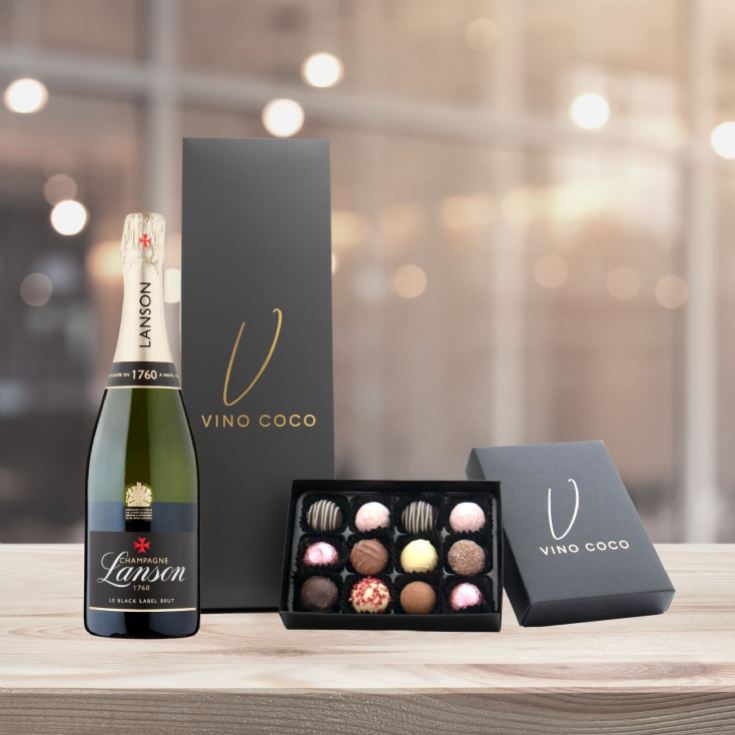 Lanson Champagne & Truffles Gift Set product image