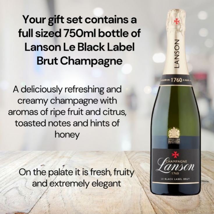 Lanson Champagne & Truffles Gift Set product image