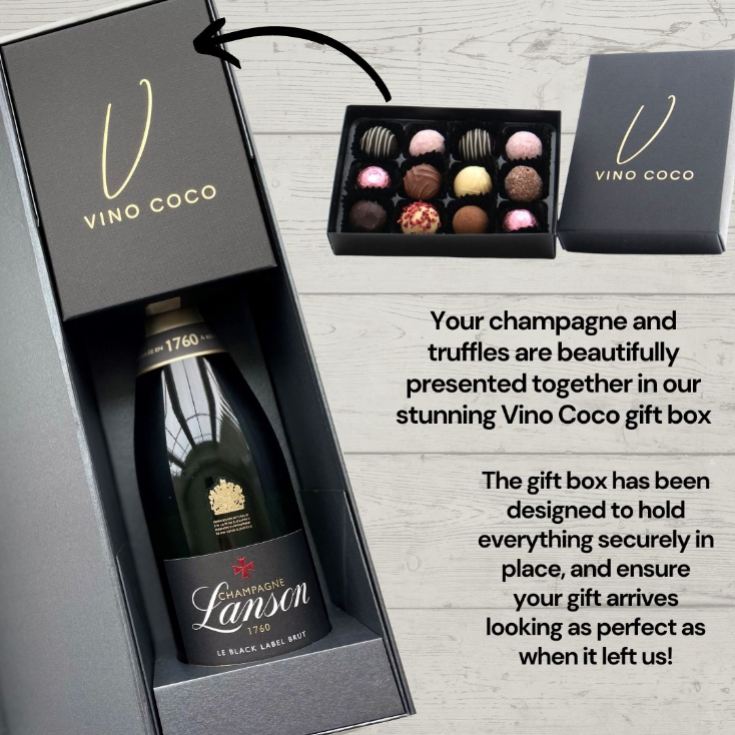 Lanson Champagne & Truffles Gift Set product image
