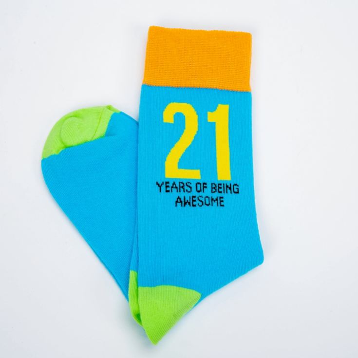 21 Years of Being Awesome Men's Socks product image