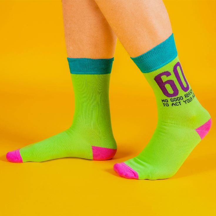 Funny Mens 60th Birthday Socks product image