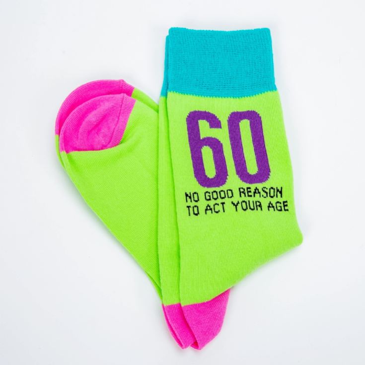 Funny Mens 60th Birthday Socks product image
