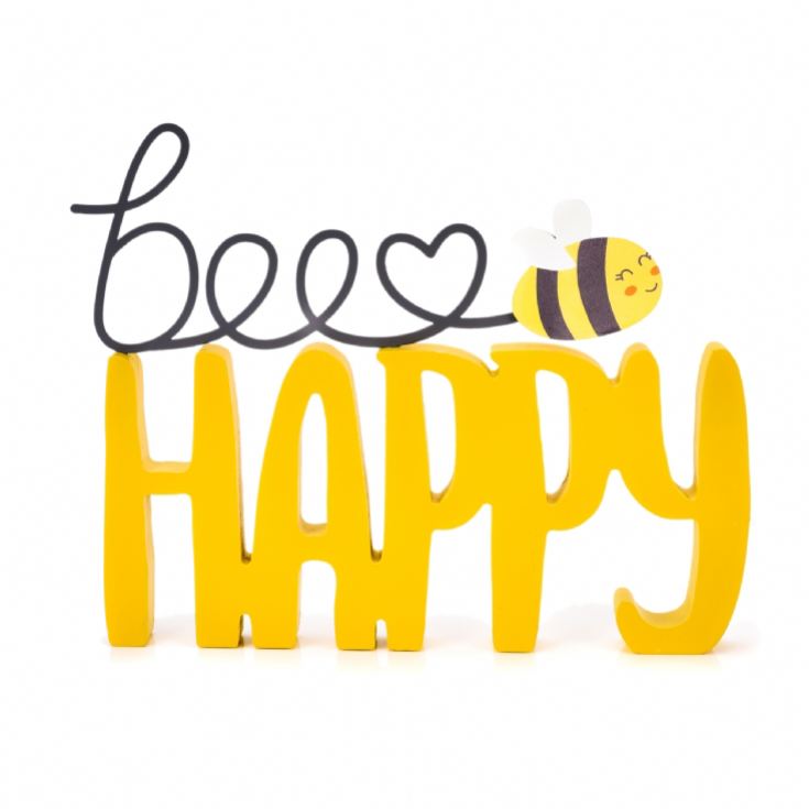 Bee Happy Mantel Plaque product image