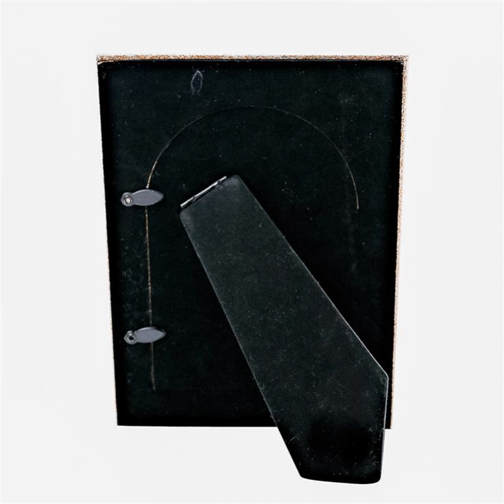 White Floral Glass Arch Photo Frame - 5" x 7" product image