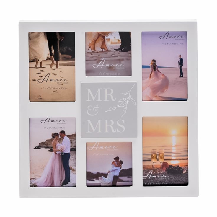 Mr & Mrs Multi-Aperture Photo Frame product image