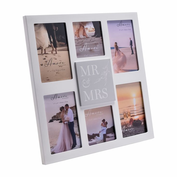 Mr & Mrs Multi-Aperture Photo Frame product image