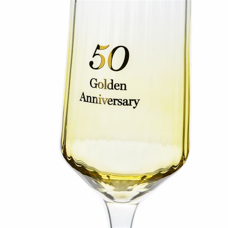 50th Anniversary Flute Glasses - Set of 2 product image