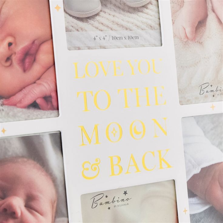 "Moon & Back" Wooden Collage Frame product image