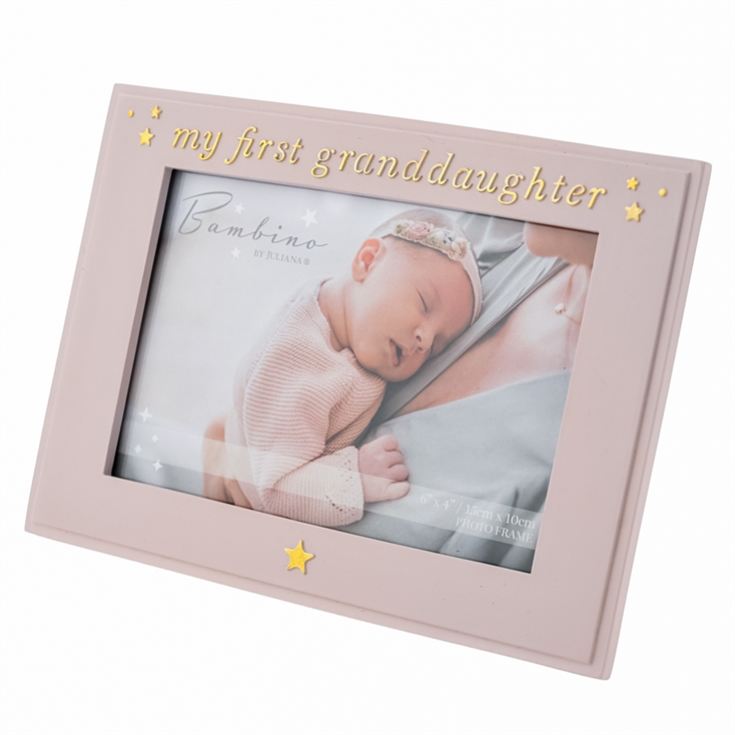 "My First Granddaughter" Photo Frame - 6" x 4" product image