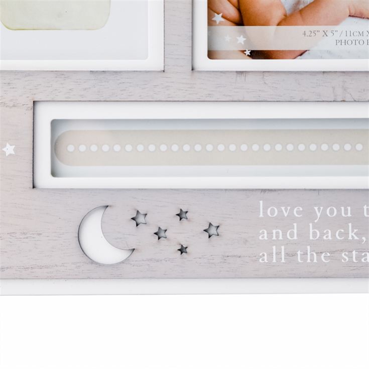 Baby Hospital Bracelet, Hand & Foot Print Frame product image