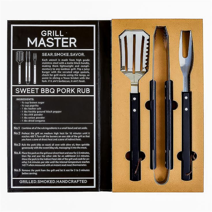 Santa Barbara BBQ Accessories Gift Set product image